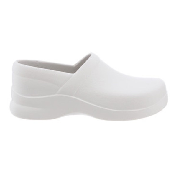 Klogs Boca White Slipon Clogs Nursing Comfort Slip Resistant Size 10 Wide NEW - Picture 1 of 6